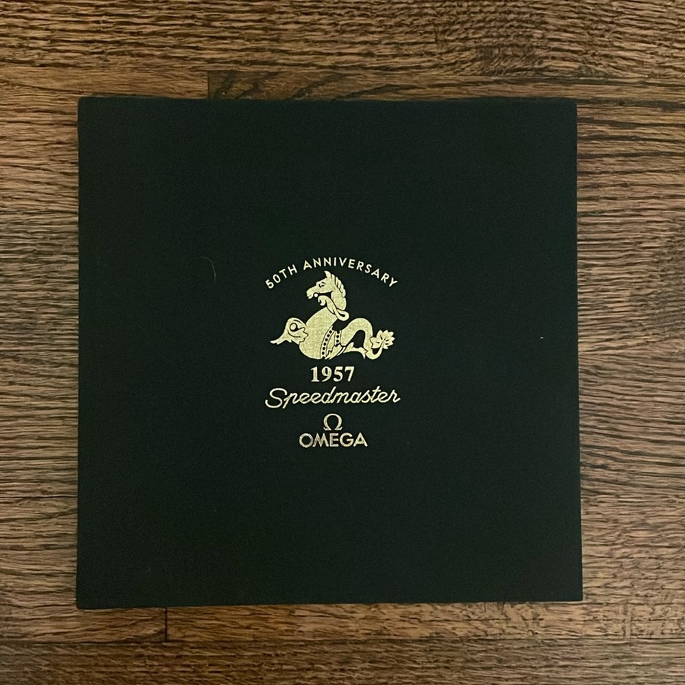 Omega 1957 Speedmaster 50th Anniversary Book